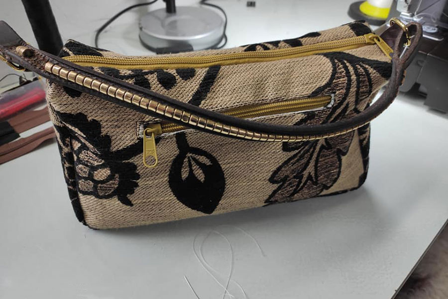 Browband  Handle Tapestry Handbag by Elysian Designs Cornwall
