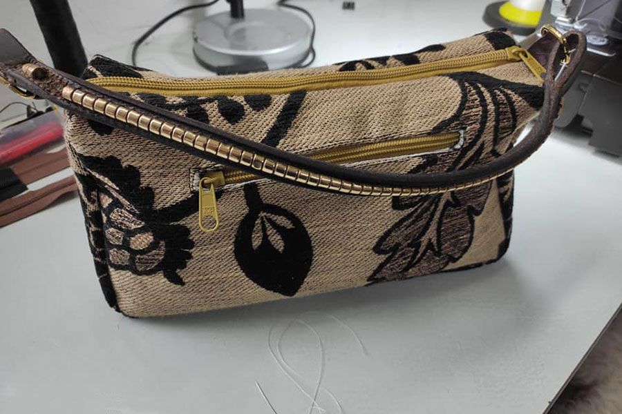 Browband  Handle Tapestry Handbag by Elysian Designs Cornwall