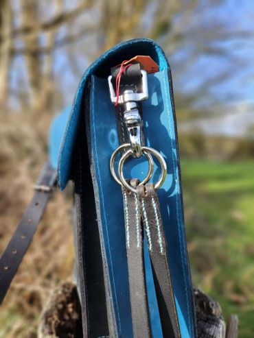 turquoise crossbody side